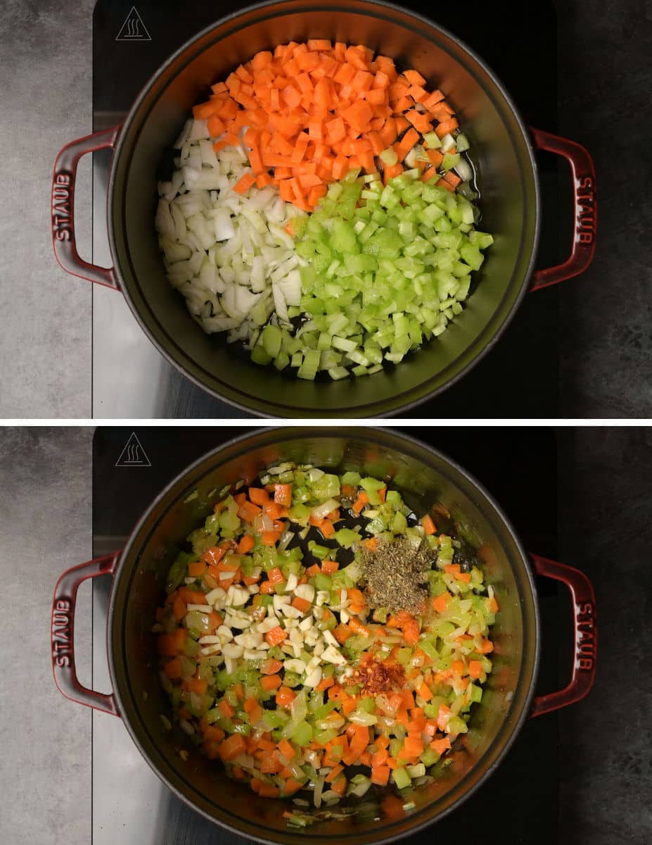 quinoa vegetable soup cooking steps