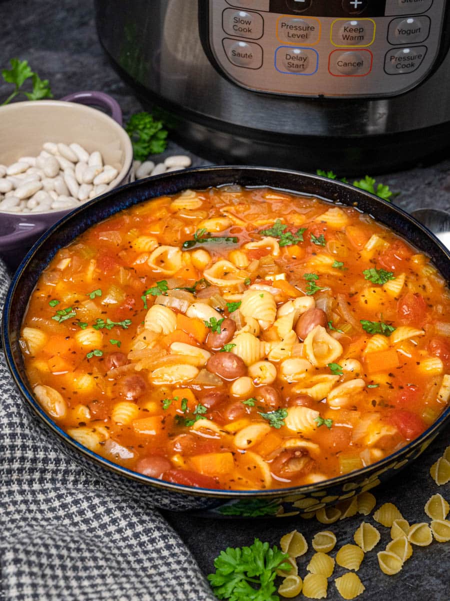 Vegetarian pasta best sale fagioli instant pot