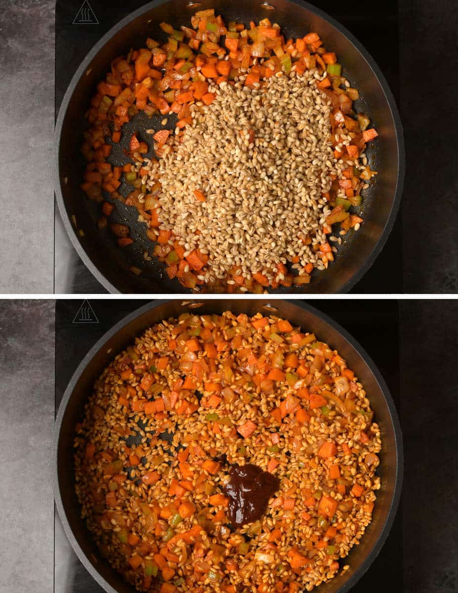 slow cooker pearl barley risotto making instructions