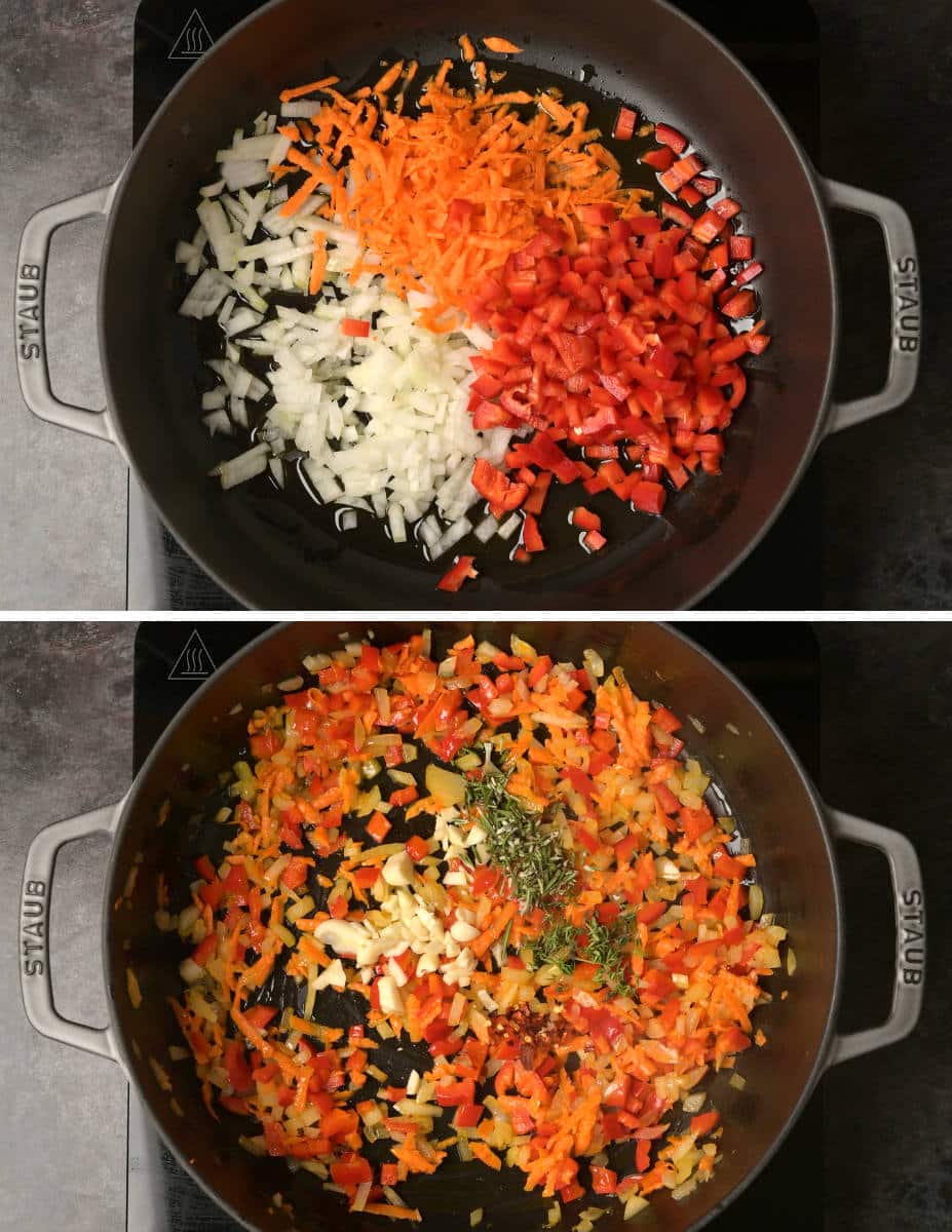 black bean pasta cooking steps