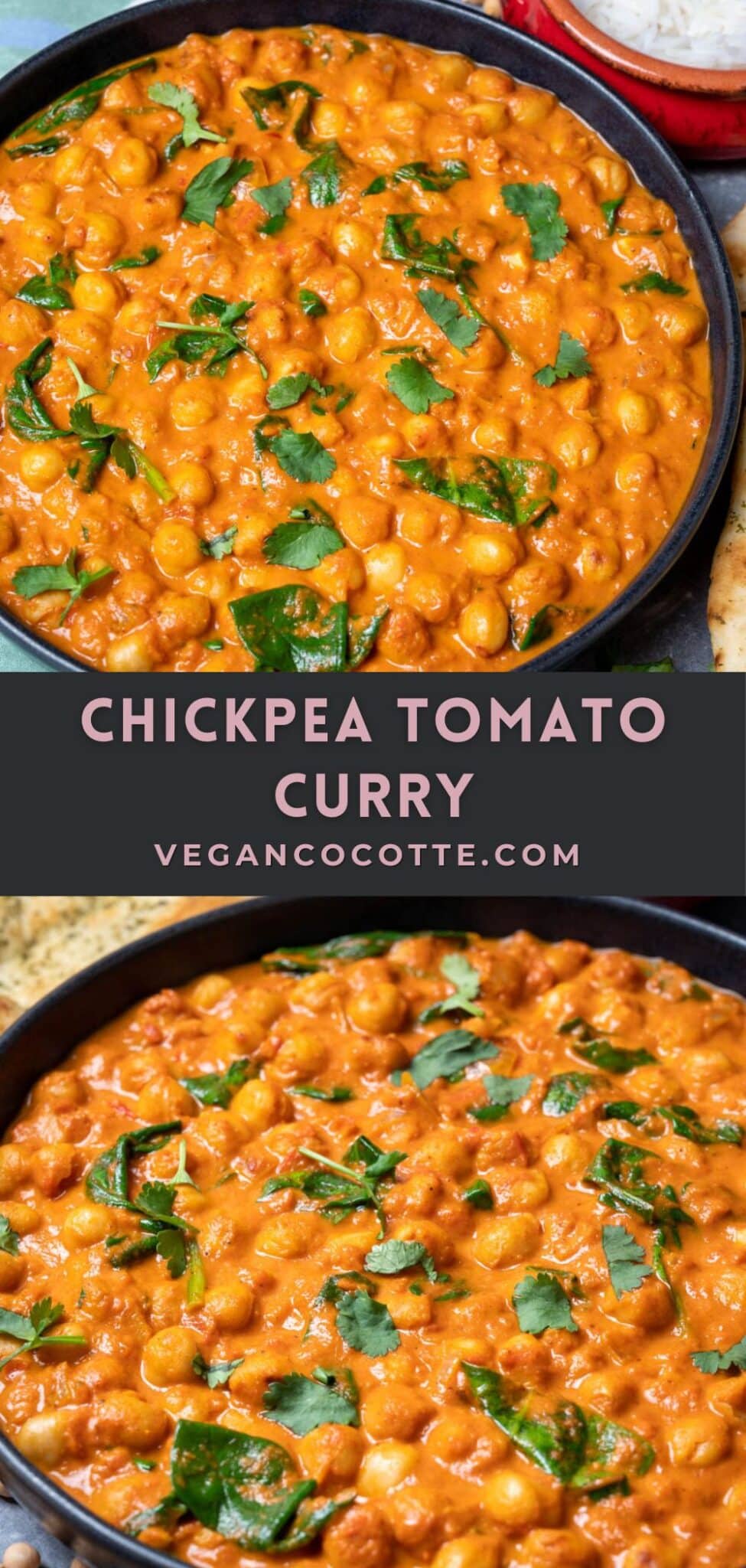 Chickpea Tomato Curry - Vegan Cocotte