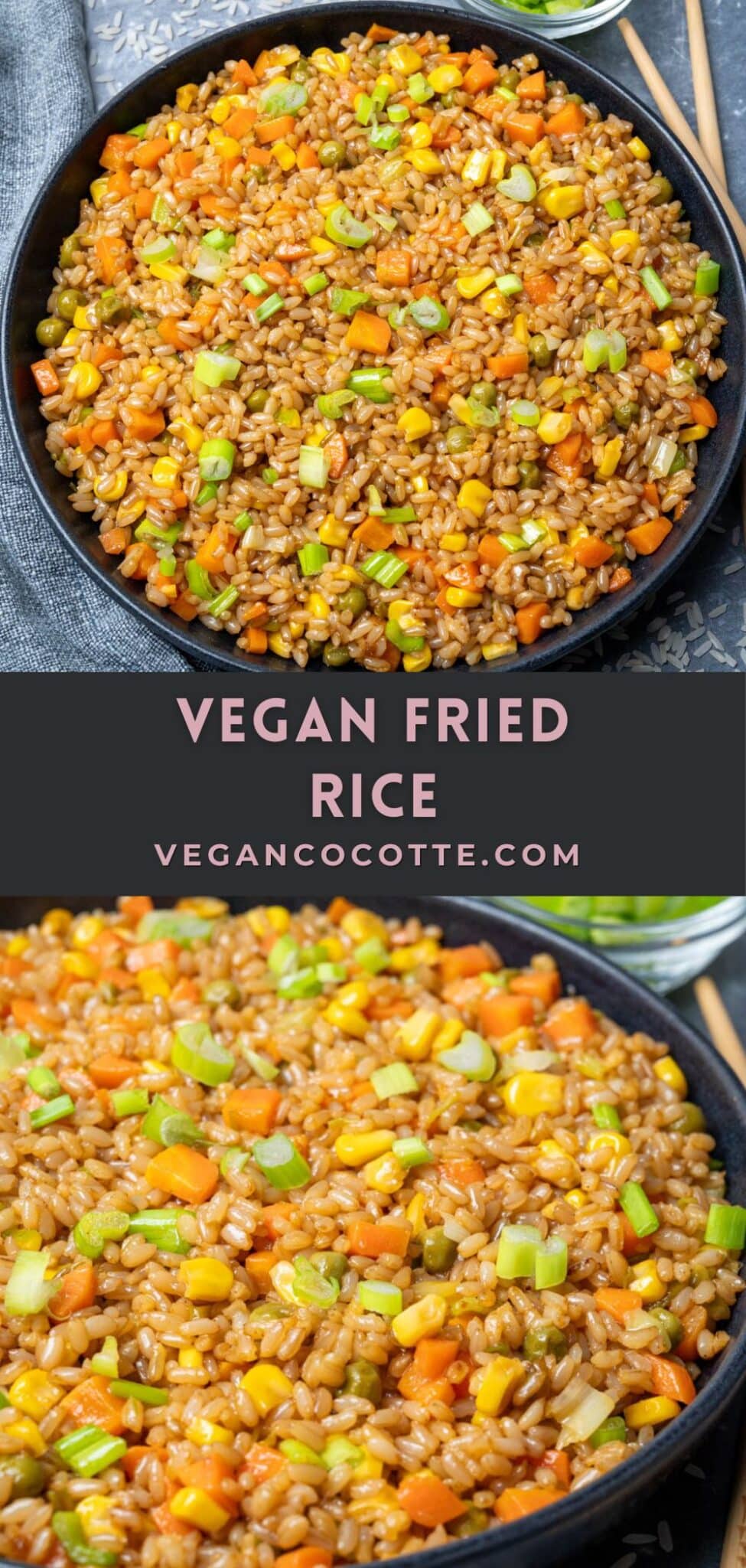 Vegan Fried Rice - Vegan Cocotte