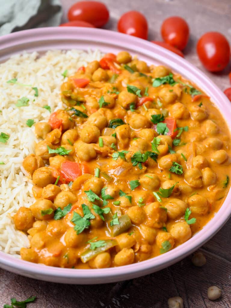 Slow Cooker Chickpea Curry - Vegan Cocotte