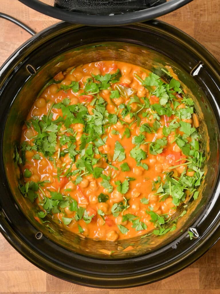 Slow Cooker Chickpea Curry - Vegan Cocotte